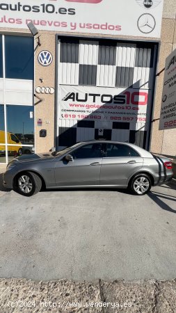 Mercedes Clase E 250 Blue Efficiency Avantgarde nacional con libro - Numancia de la Sagra