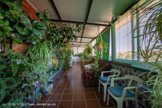  Se vende ático con terraza acristalada en el centro de Villamanta - MADRID 