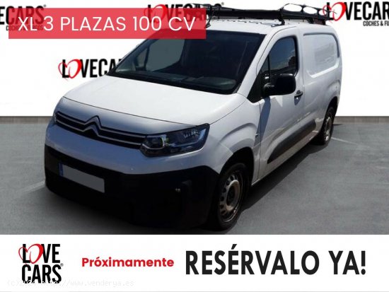  Citroën Berlingo BlueHDI FURGÓN CERRADO XL 3 PLZ 100 - VIgo 