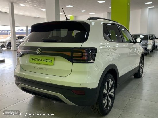 Volkswagen T-Cross Advance 1.0 TSI 81kW (110CV) DSG de 2023 con 8.000 Km por 24.800 EUR. en Malaga