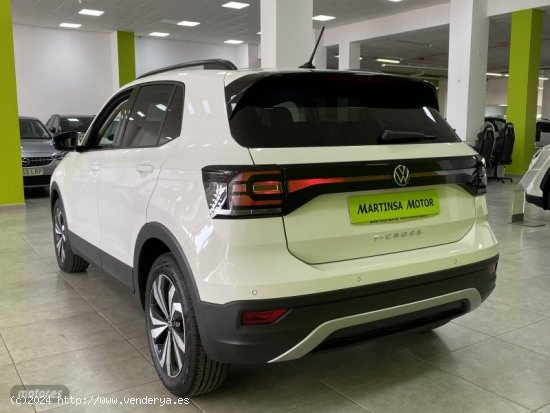 Volkswagen T-Cross Advance 1.0 TSI 81kW (110CV) DSG de 2023 con 8.000 Km por 24.800 EUR. en Malaga