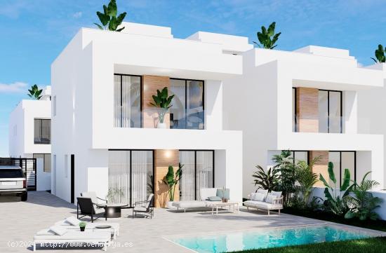  VILLAS PAREADAS DE OBRA NUEVA EN LA ZENIA - ALICANTE 