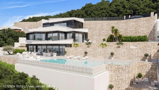  VILLA DE LUJO DE OBRA NUEVA EN BENNISA - ALICANTE 