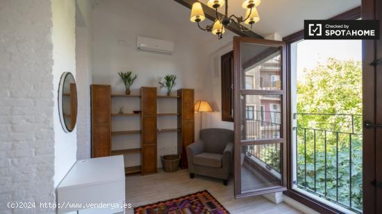 Apartamento rústico de 1 dormitorio en alquiler en Poblats Marítims - VALENCIA