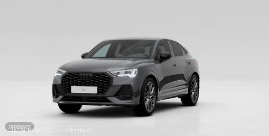  Audi Q3 Sportback Black line 35 TDI 110kW (150CV) S tronic de 2021 con 14.900 Km por 49.990 EUR. en  