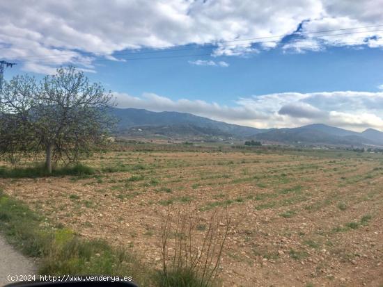 SE VENDE PARCELA EN HONDÓN DE LAS NIEVES - ALICANTE