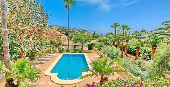 ✓Villa con Piscina y Jardín en Benissa Costa, Costa Blanca. - ALICANTE