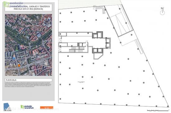 LOCAL COMERCIAL + 1º PLANTA DE LA  LA CELOFÁN  - BURGOS - BURGOS