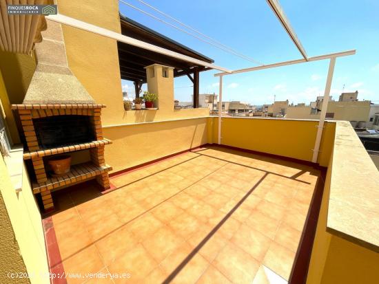 Espectalar Atico Duplex de 3 Dormitorios Dobles, 2 Baños y Amplia Terraza con Barbacoa - TARRAGONA