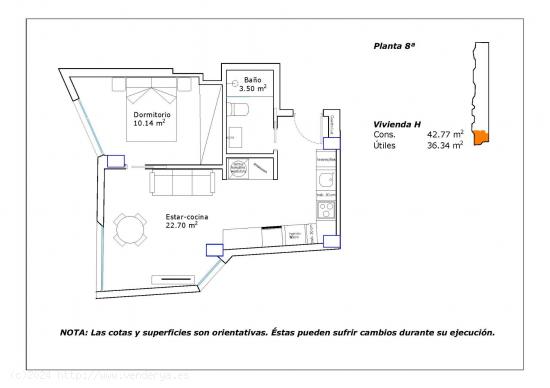 Apartamentos en construcción en calle República Dominicana, Las Palmas de GC . - LAS PALMAS