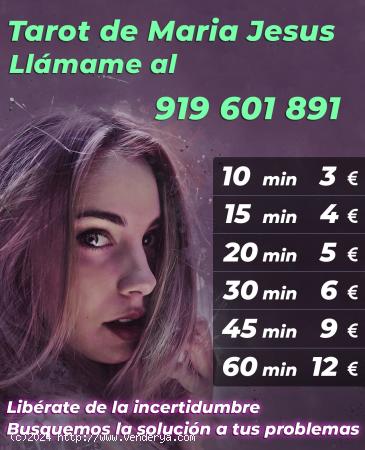  Tarot Barato - 3€ 10 min con Maria Jesus 