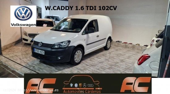  Volkswagen Caddy 1.6 TDI 102CV FURGON CLIMA-BLUETOOTH - Mataró 