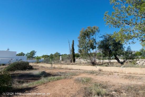 PARCELA LLANA DE 1340M2 SITUADA EN UNA ZONA RESIDENCIAL EN LA NUCIA - ALICANTE