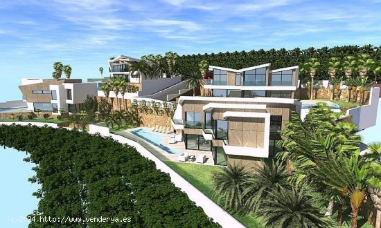 Proyecto de 4 villas con vistas espectaculares al Mar. - ALICANTE