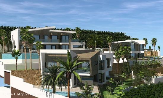 Proyecto de 4 villas con vistas espectaculares al Mar. - ALICANTE