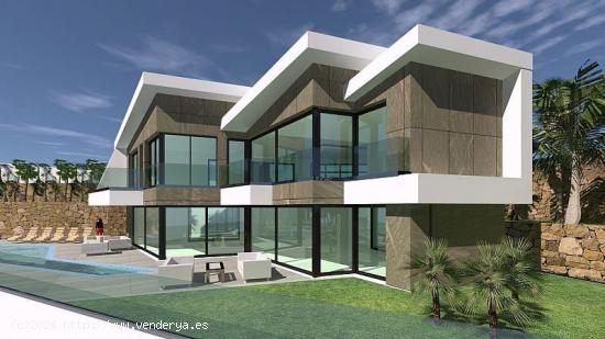 Proyecto de 4 villas con vistas espectaculares al Mar. - ALICANTE