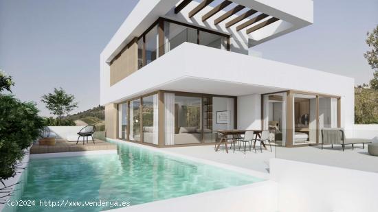 Residencial de villas únicas en diseño y con vistas al mar y a la montaña en Finestrat - ALICANTE