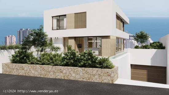 Residencial de villas únicas en diseño y con vistas al mar y a la montaña en Finestrat - ALICANTE