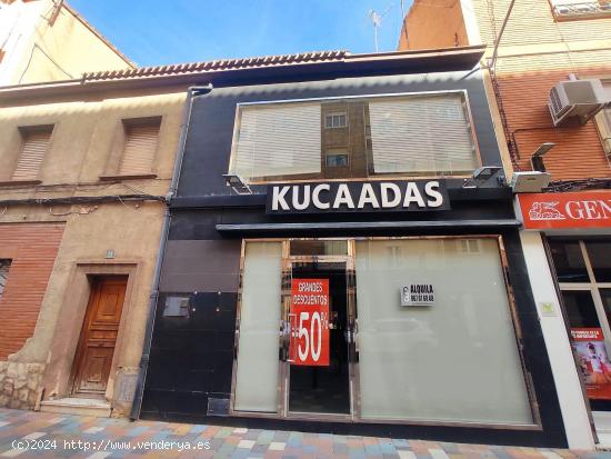 LOCAL COMERCIAL TOTALMENTE ACONDICIONADO EN ZONA COMERCIAL CENTRICA - ALBACETE