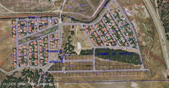  Venta de Parcela de 601 m2  urbanización El  Peregrino-Boecillo - VALLADOLID 