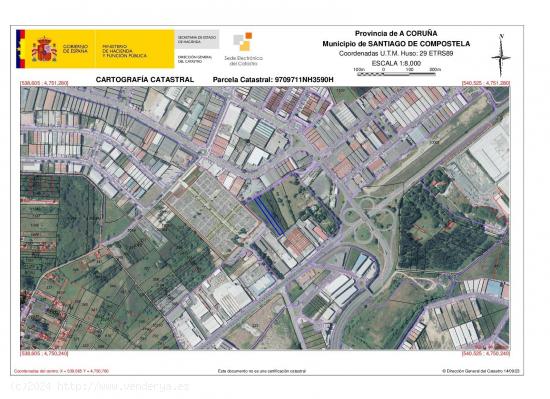 PARCELA URBANA EN SANTIAGO - A CORUÑA