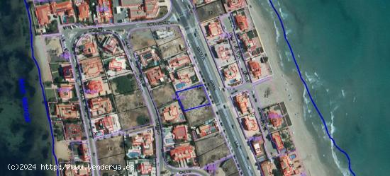 Se vende parcela de 1748 m2 en La Manga del Mar Menor - MURCIA