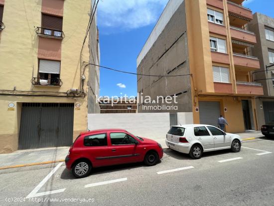  GRAN OPORTUNIDAD DE SOLAR A LA VENTA EN ONTINYENT ZONA LLOMBO - VALENCIA 