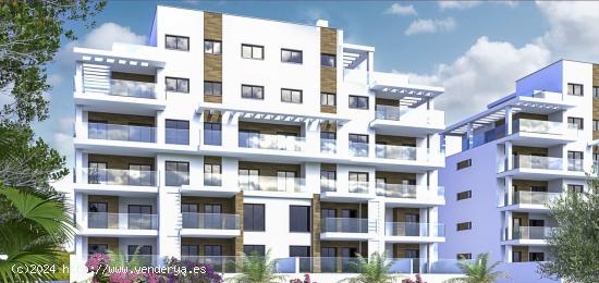 350 METROS DE LA PLAYA DE MIL PALMERAS, APARTAMENTO DE 2 DORMITORIOS Y 2 BAÑOS - ALICANTE