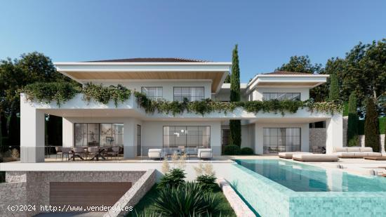  En construcción exclusiva villa de lujo orientación sur con vistas panoramicas al mar en Javea - A 