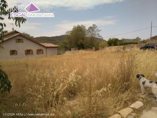 Se vende terreno urbano en La Puebla de Castro - HUESCA