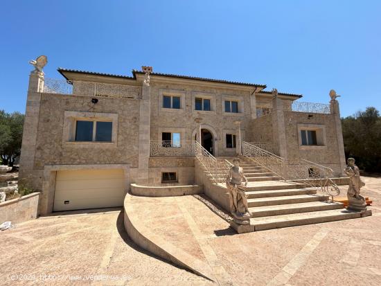 Espectacular casa de piedra en lo alto de la montaña con impresionantes vistas - BALEARES