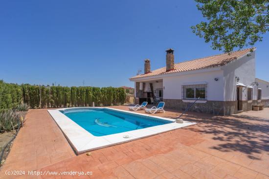  CHALET CON PISCINA, BARBACOA Y GARAJE PARA VARIOS COCHES. BUENAS VISTAS. CUADRAS PARA CABALLOS OPCIO 