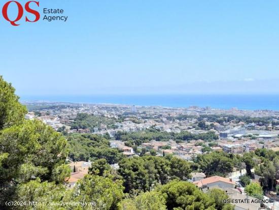 Terreno con vistas al mar y montaña en Segur de Calafell, Tarragona - TARRAGONA