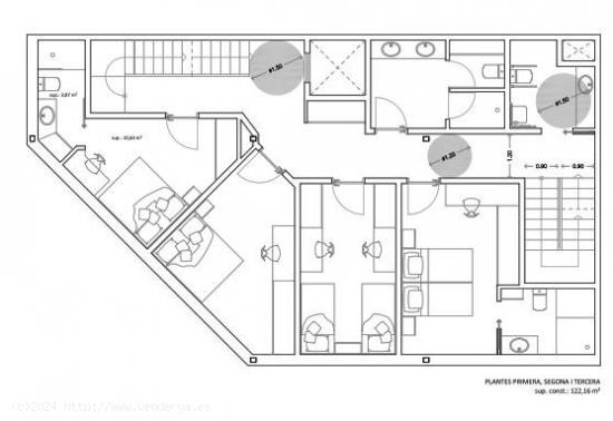 RESIDENCIA DE ESTUDIANTES ALQUILER EN SANTA COLOMA DE GRAMANET - BARCELONA