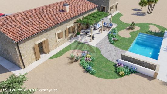 Terreno rural con proyecto básico en Porreres - BALEARES