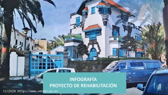 CHALET HISTÓRICO EN VENTA EN CIUDAD JARDÍN - LAS PALMAS