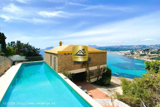 #1 · CHALET FRENTE AL MAR en Playa Portet Moraira, Costa Blanca España | Exclusive Seafront Villa 