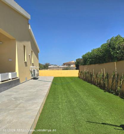 GRAN CHALET DE OBRA NUEVA EN UNA SOLA PLANTA SA RAPITA - BALEARES