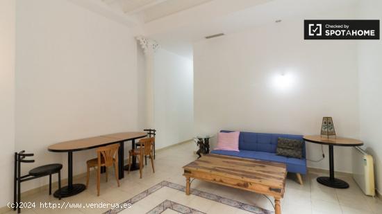 Céntrico apartamento de 1 dormitorio en alquiler en La Rambla, Barcelona - BARCELONA