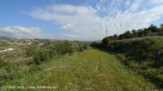 Parcela en venta en Benissa (Alicante)