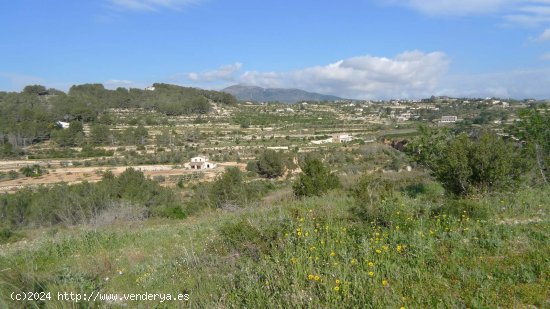 Parcela en venta en Benissa (Alicante)