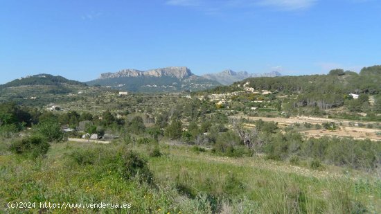 Parcela en venta en Benissa (Alicante)