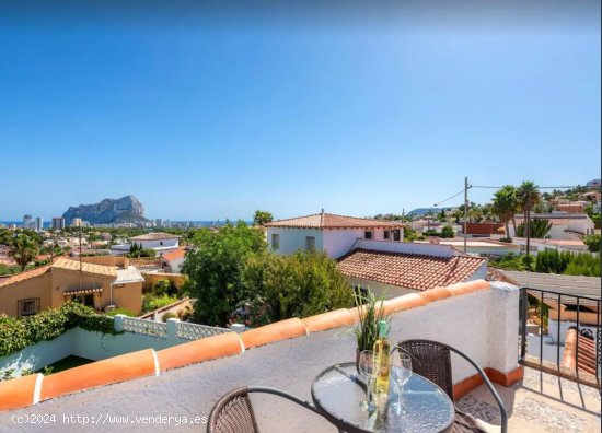 Villa en alquiler en Calpe (Alicante)