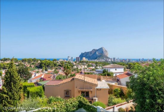 Villa en alquiler en Calpe (Alicante)