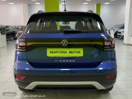 Volkswagen T-Cross Advance 1.0 TSI 70kW (95CV) de 2022 con 32.000 Km por 20.300 EUR. en Malaga