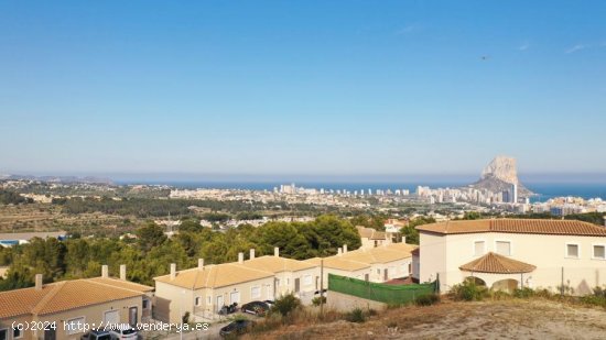 Parcela en venta en Calpe (Alicante)