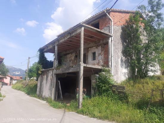 CASA DE PIEDRA CON TERRENO EN RIVA DE RUESGA - CANTABRIA