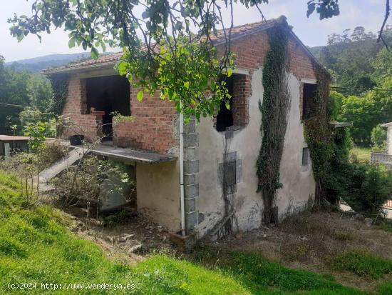 CASA DE PIEDRA CON TERRENO EN RIVA DE RUESGA - CANTABRIA