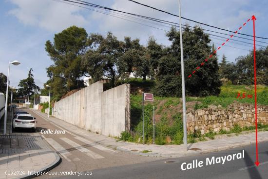 Parcela de casi 1.000 m2, en esquina, en plena calle Mayoral con vistas espectaculares - CORDOBA