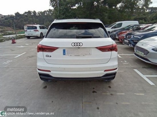 Audi Q3 35 TDI 150CV BLACK LINE EDITION S-TRONIC de 2021 con 110.434 Km por 34.990 EUR. en Barcelona